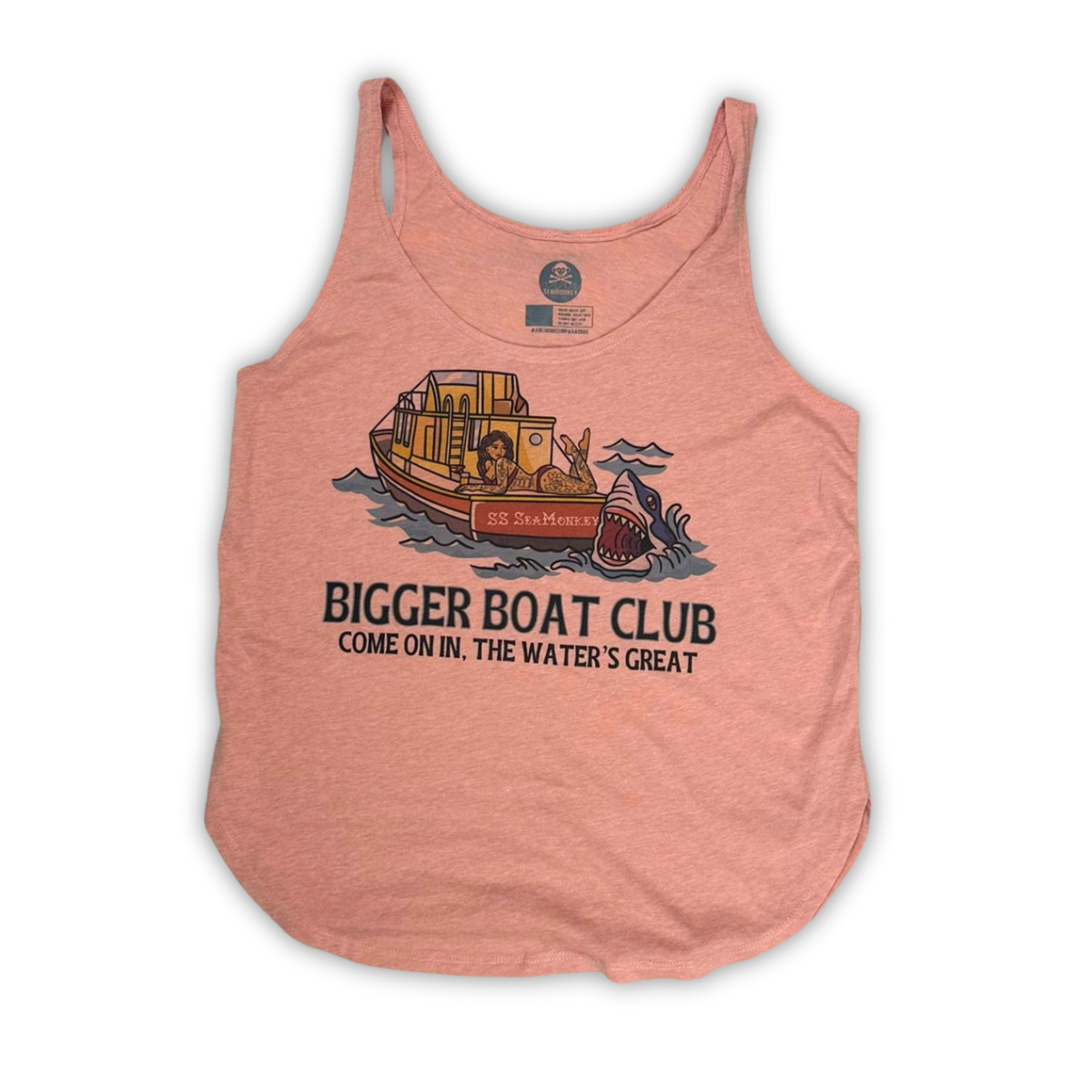 Ladies Bigger Boat Tank – SeaMonkey Apparel