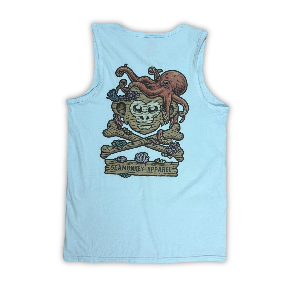 Men's Driftwood Logo Tank – SeaMonkey Apparel